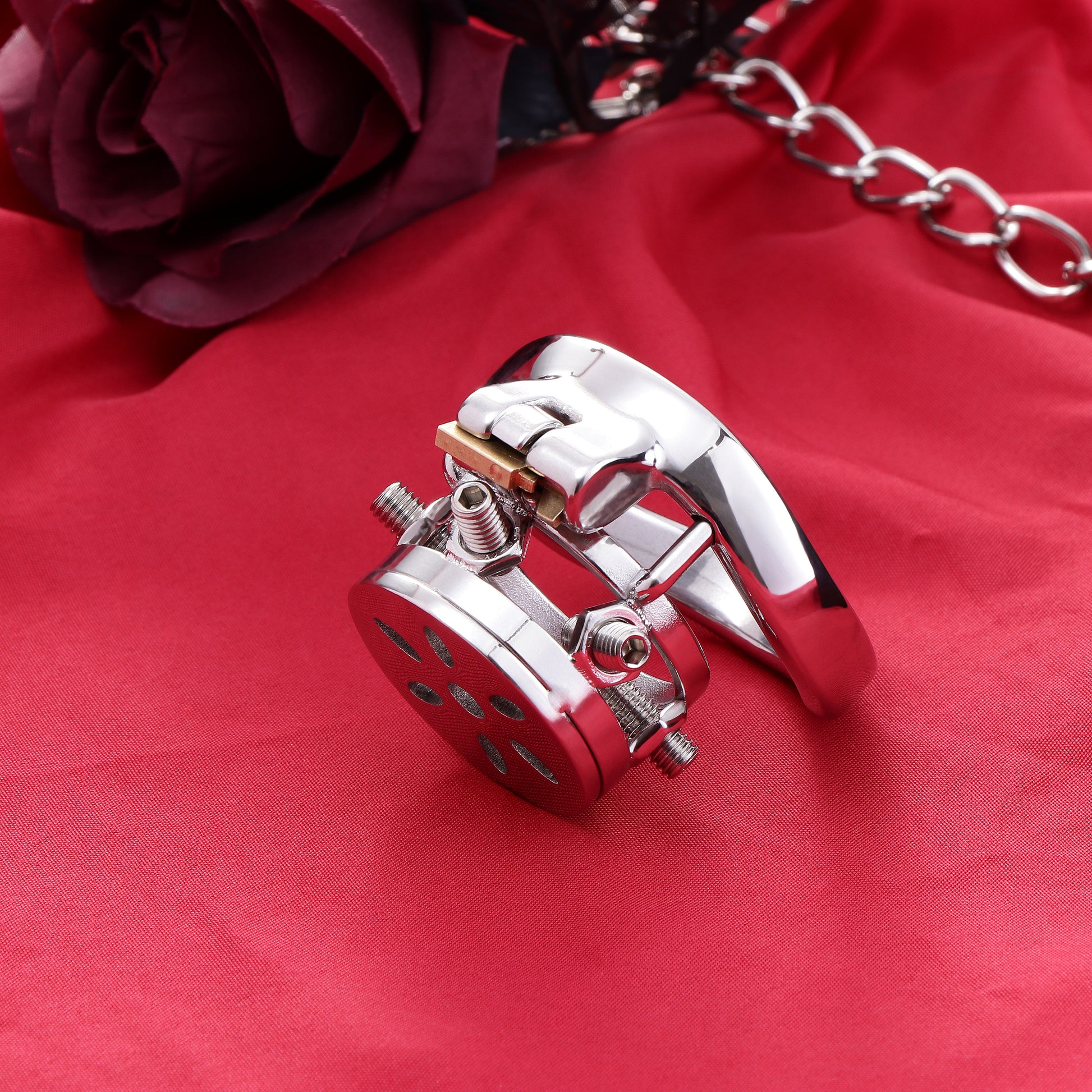 Spiked Flat Chastity Cage, F3133 - FRRK