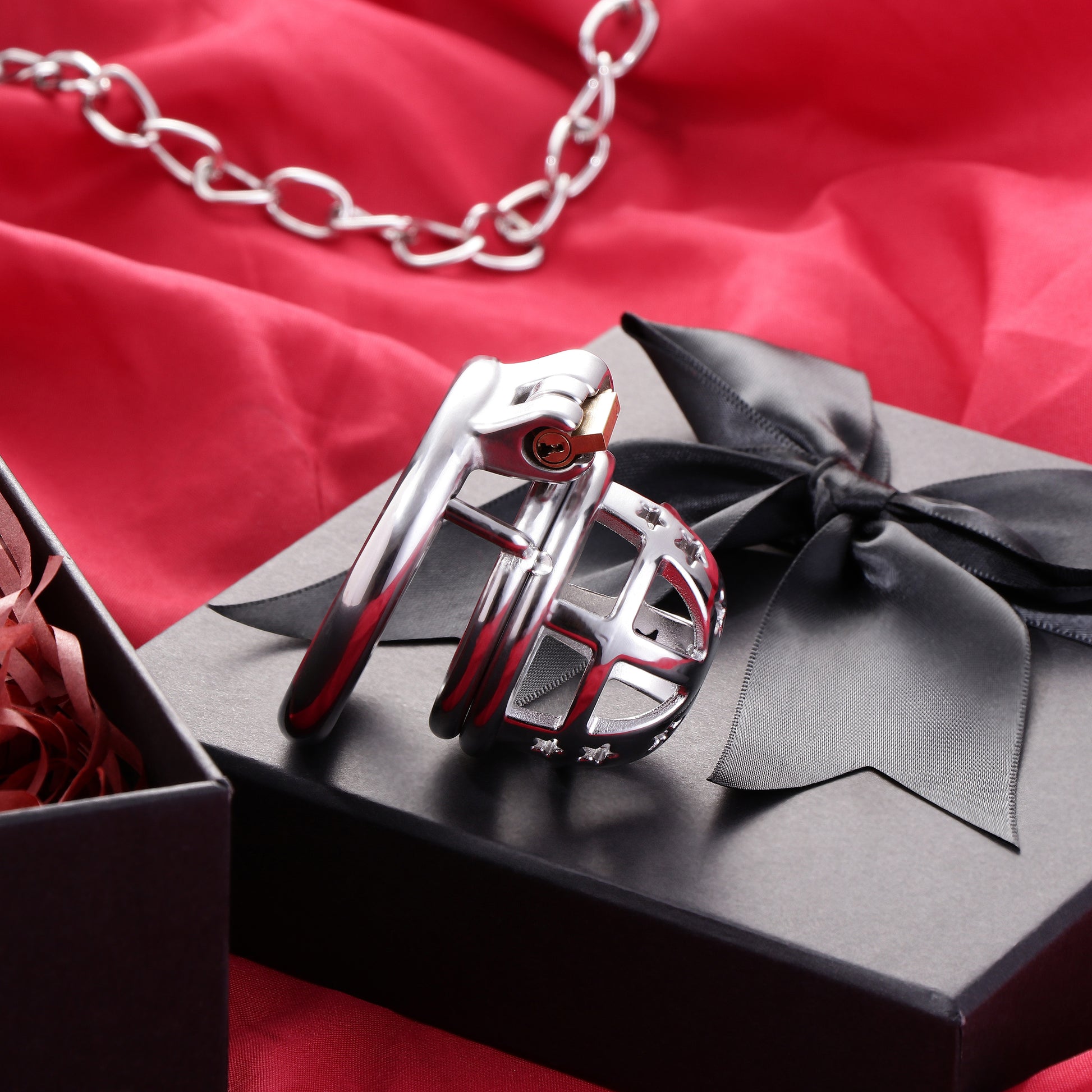 37mm Diameter Large Male Chastity Cage, F3064 - FRRK