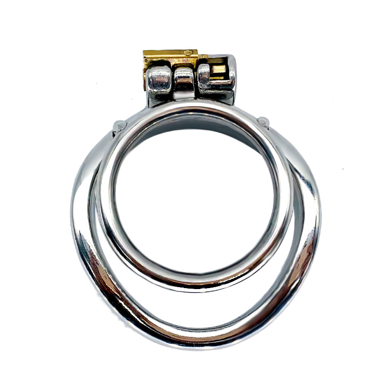 Dual Cock Ring Chastity Cage, F3121 - FRRK