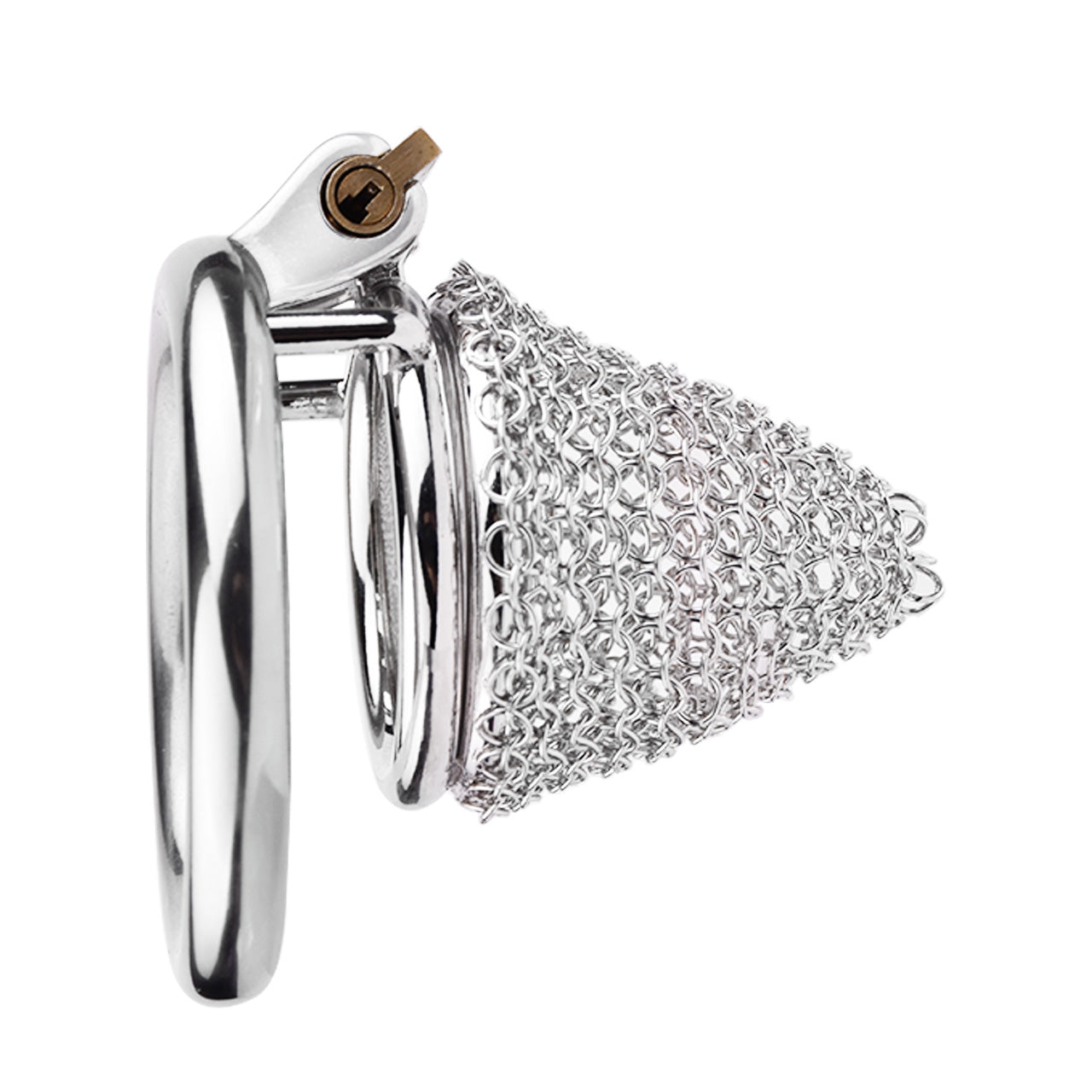 Nub Metal Mesh Chastity Cage, F3199 - FRRK