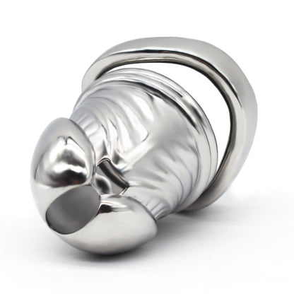 Male Solid Steel Chastity Cage, F3051 - FRRK