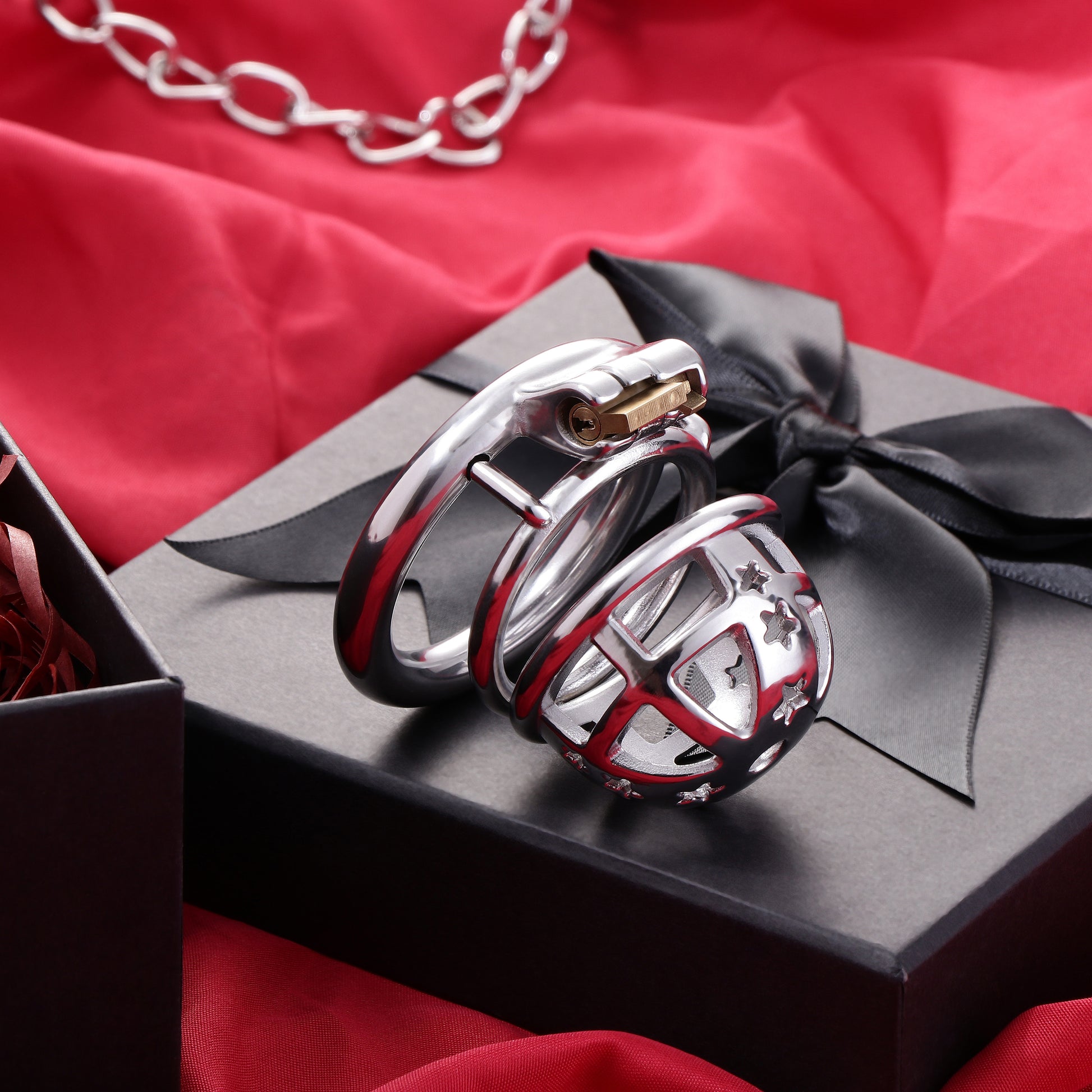 37mm Diameter Large Male Chastity Cage, F3065 - FRRK
