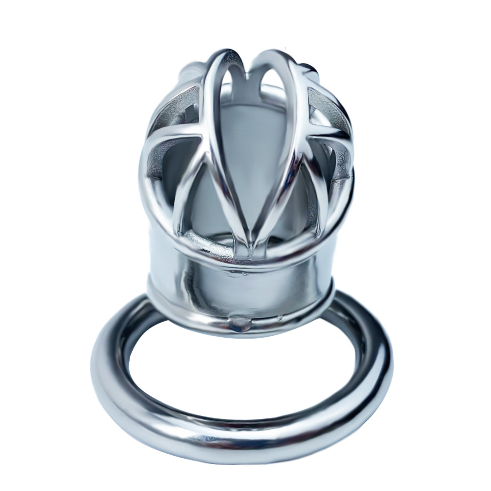 Male Chastity Cage Front Half-Moon Opening, F3095 - FRRK