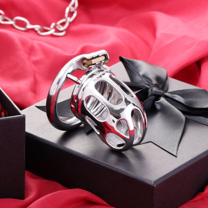 Split-Front Open Chastity Cage, F3156 - FRRK