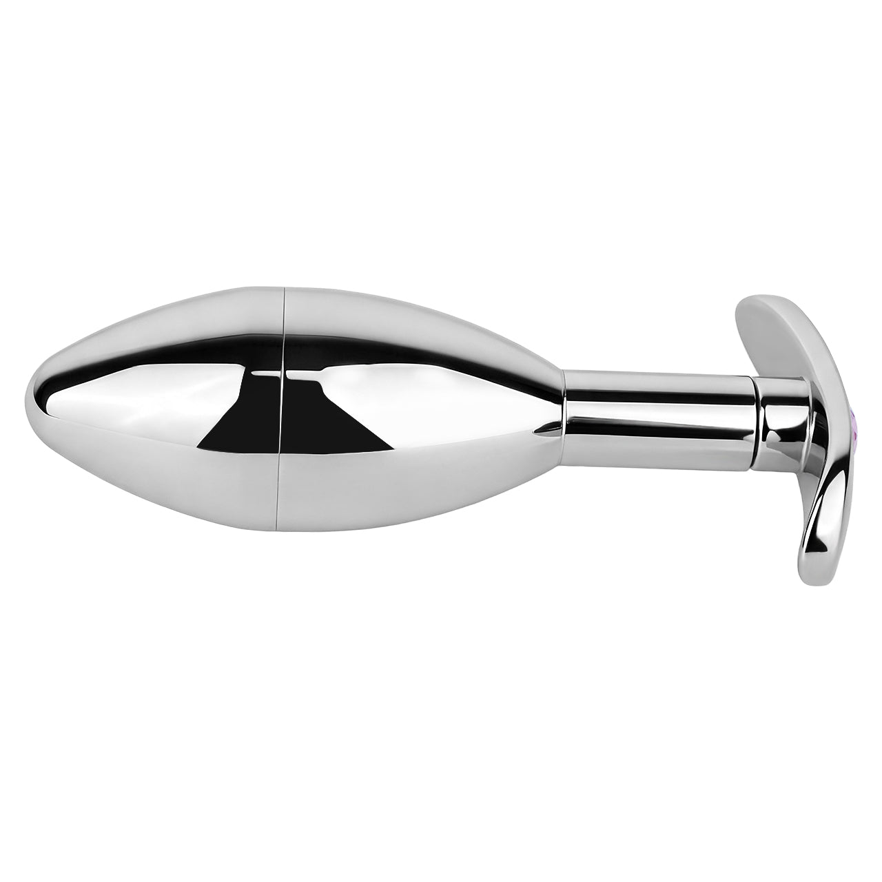 Hollow Metal Butt Plug with Hidden Key Storage | F344A