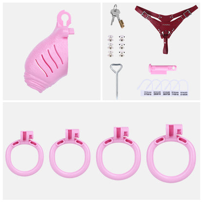 ABS Resin Foreskin Style Chastity Cage | AS034