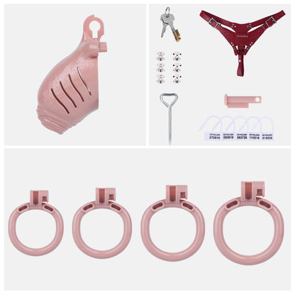 ABS Resin Foreskin Style Chastity Cage | AS034