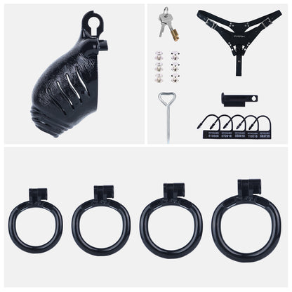 ABS Resin Foreskin Style Chastity Cage | AS034