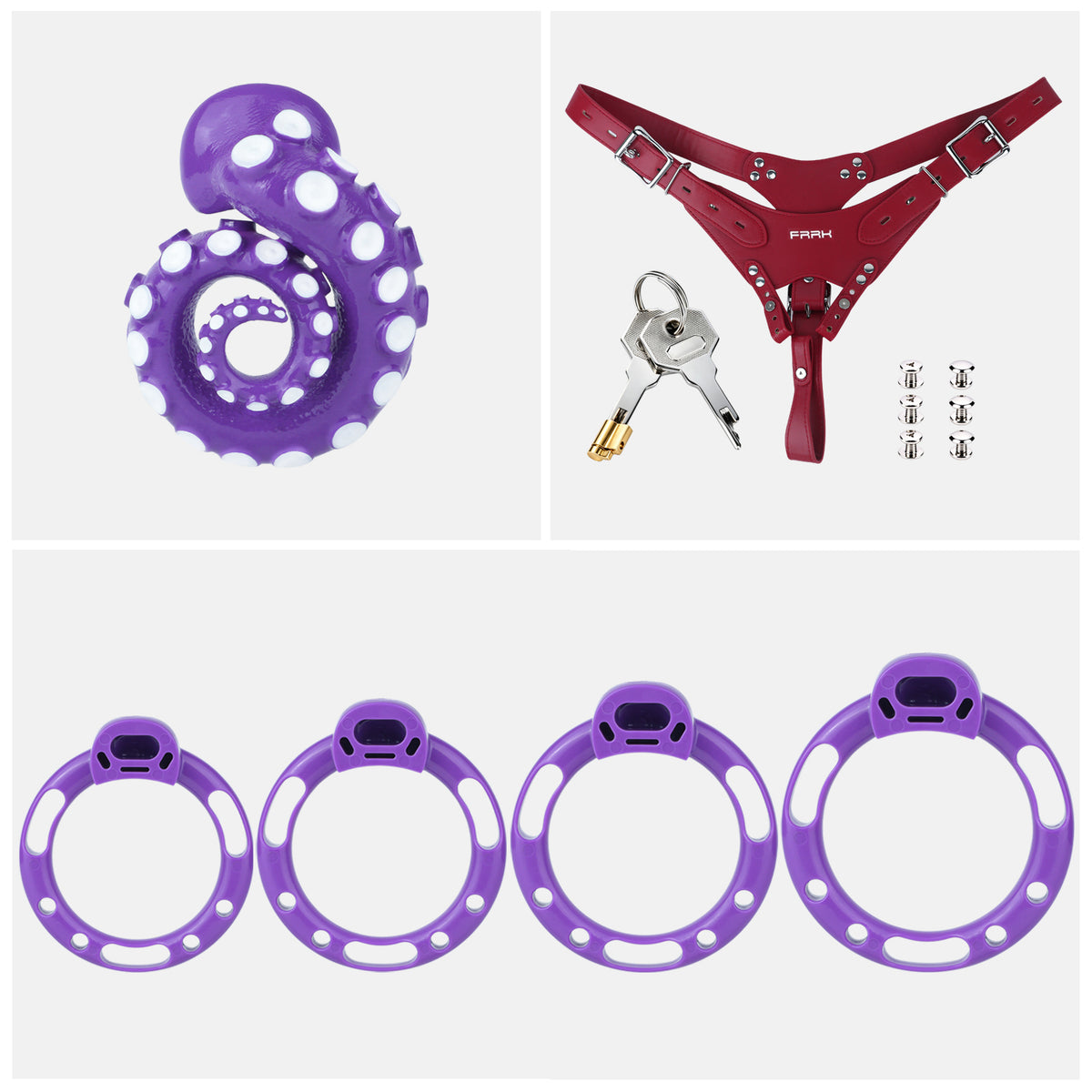Deep Sea Tentacle Chastity Cage | AS127