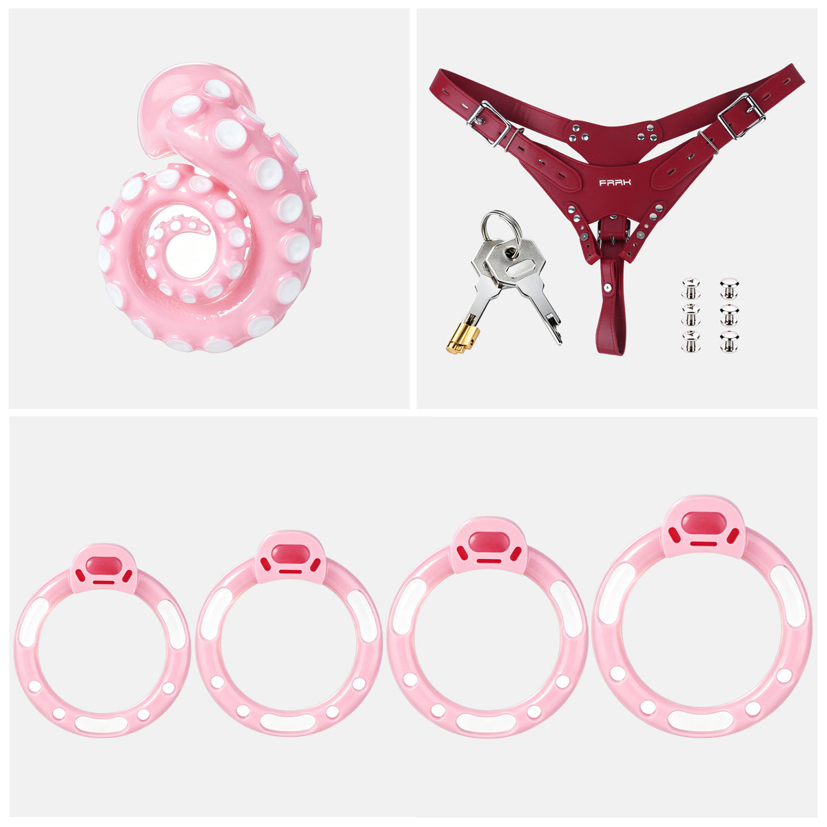 Deep Sea Tentacle Chastity Cage | AS127