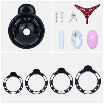 Vibrating Chastity Cage | AS331