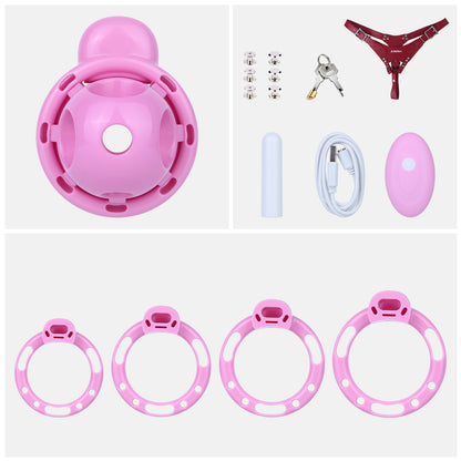 Vibrating Chastity Cage | AS331