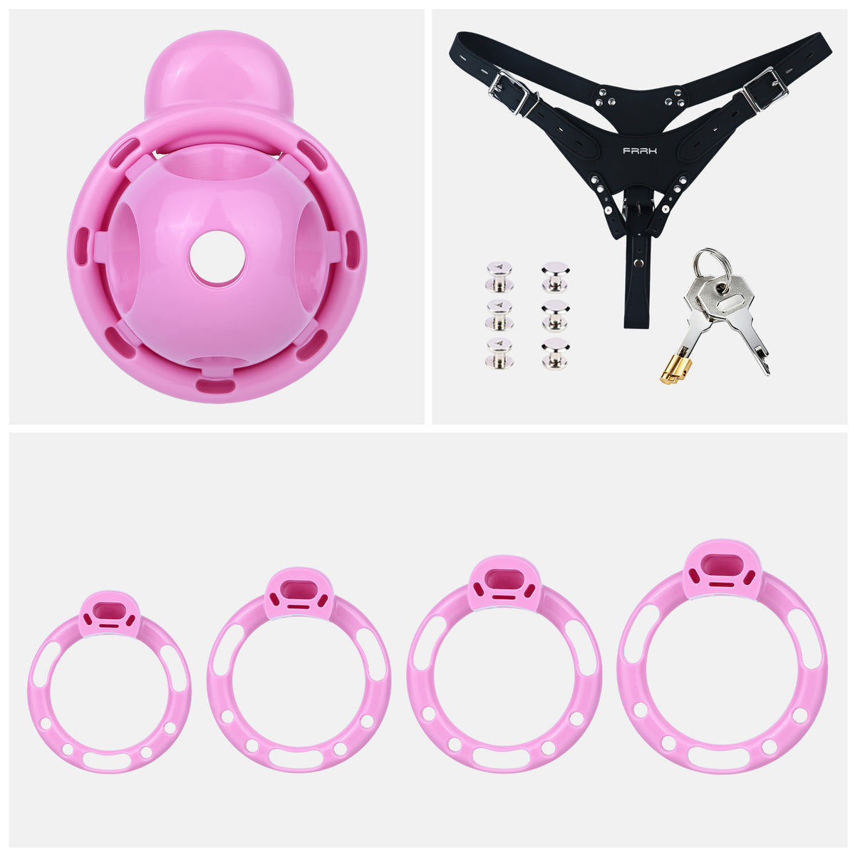 Vibrating Chastity Cage | AS331