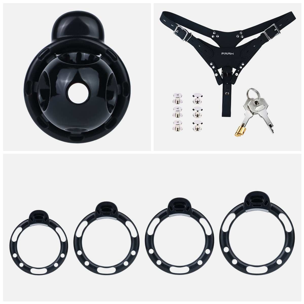 Vibrating Chastity Cage | AS331
