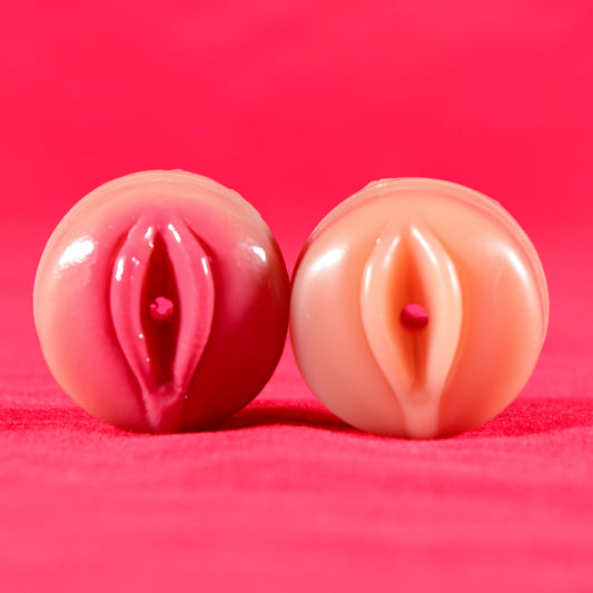 Silicone Pussy Parts for FRRK Dildo & Pussy Chastity Cages Only, P002 - FRRK