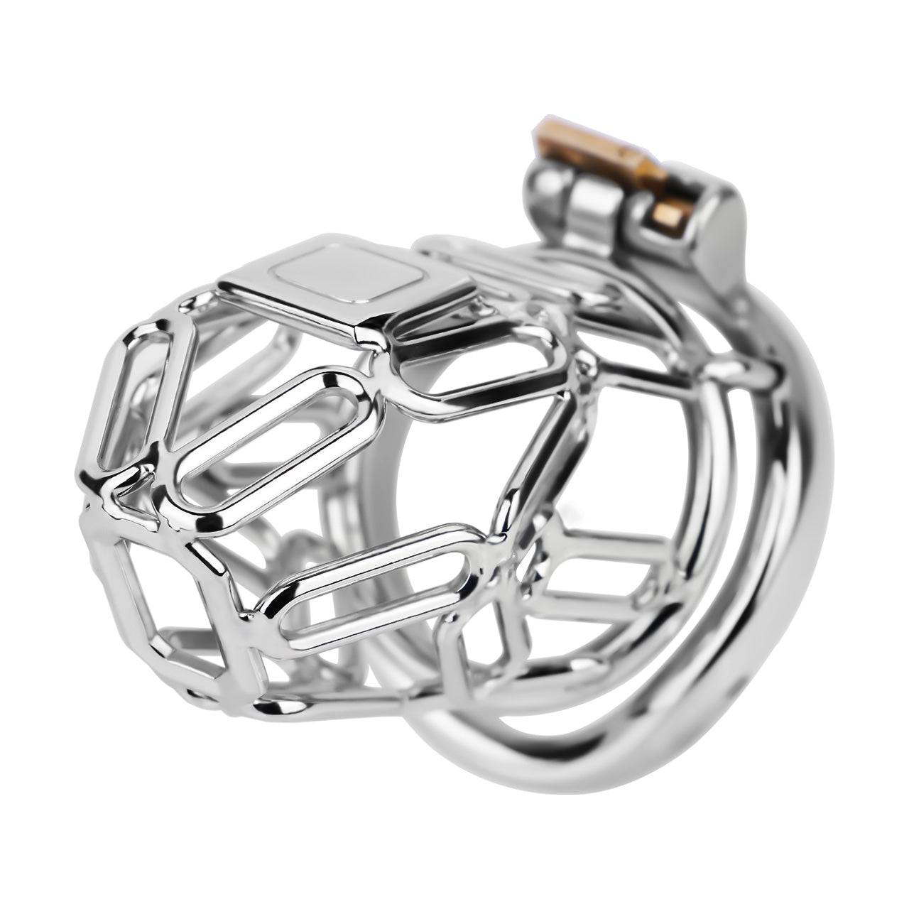 Topology Square Chastity Cage - Large Size | F318A
