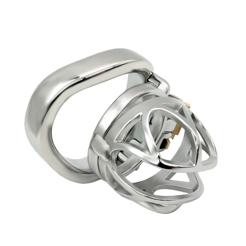 Male Top Split Open Chastity Cage, F3040 - FRRK
