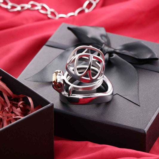 Male Top Split Open Chastity Cage, F3040 - FRRK