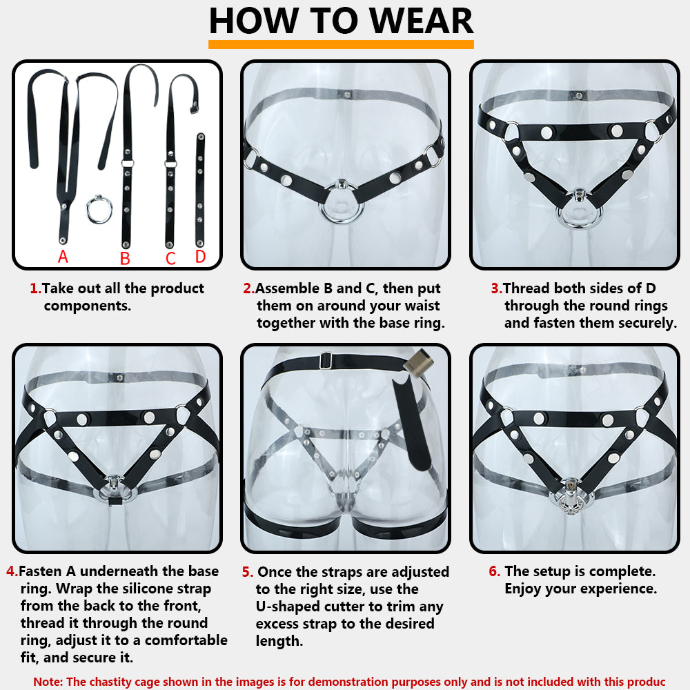 Silicone Four-way Support Waist Strap | PU14