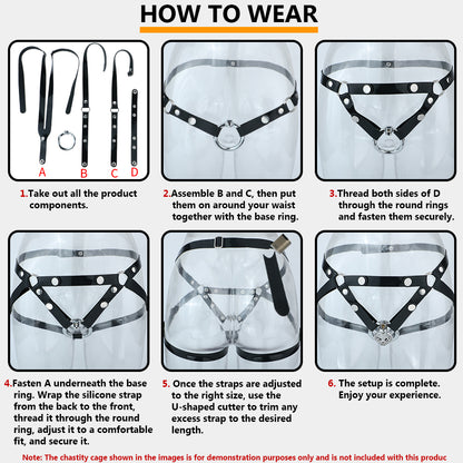 Silicone Four-way Support Waist Strap | PU14