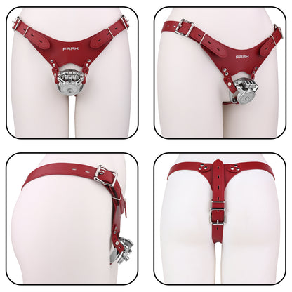 Heavy-Duty Flat Chastity Cage | F343A