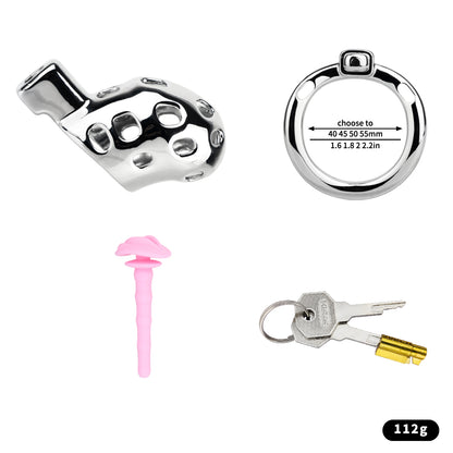 Aluminum Alloy Chastity Cage