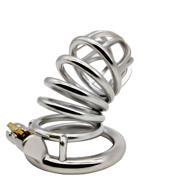Male Top Split Open Chastity Cage, F3047 - FRRK