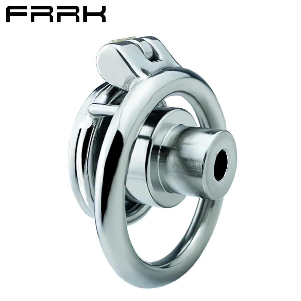 Inverted Double Cylinder Flat Chastity Cage, F3150 - FRRK