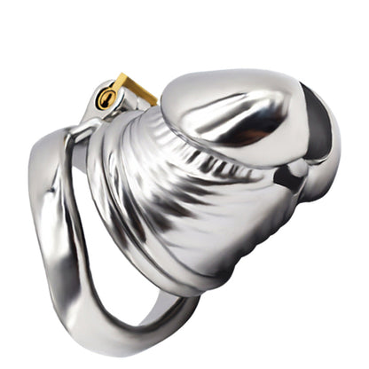 Male Solid Steel Chastity Cage, F3051 - FRRK