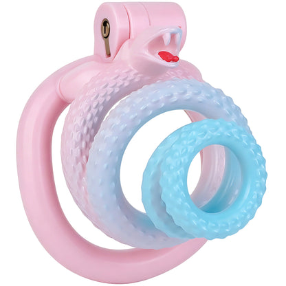 Temptation Snake Scale Chastity Cage | F360A