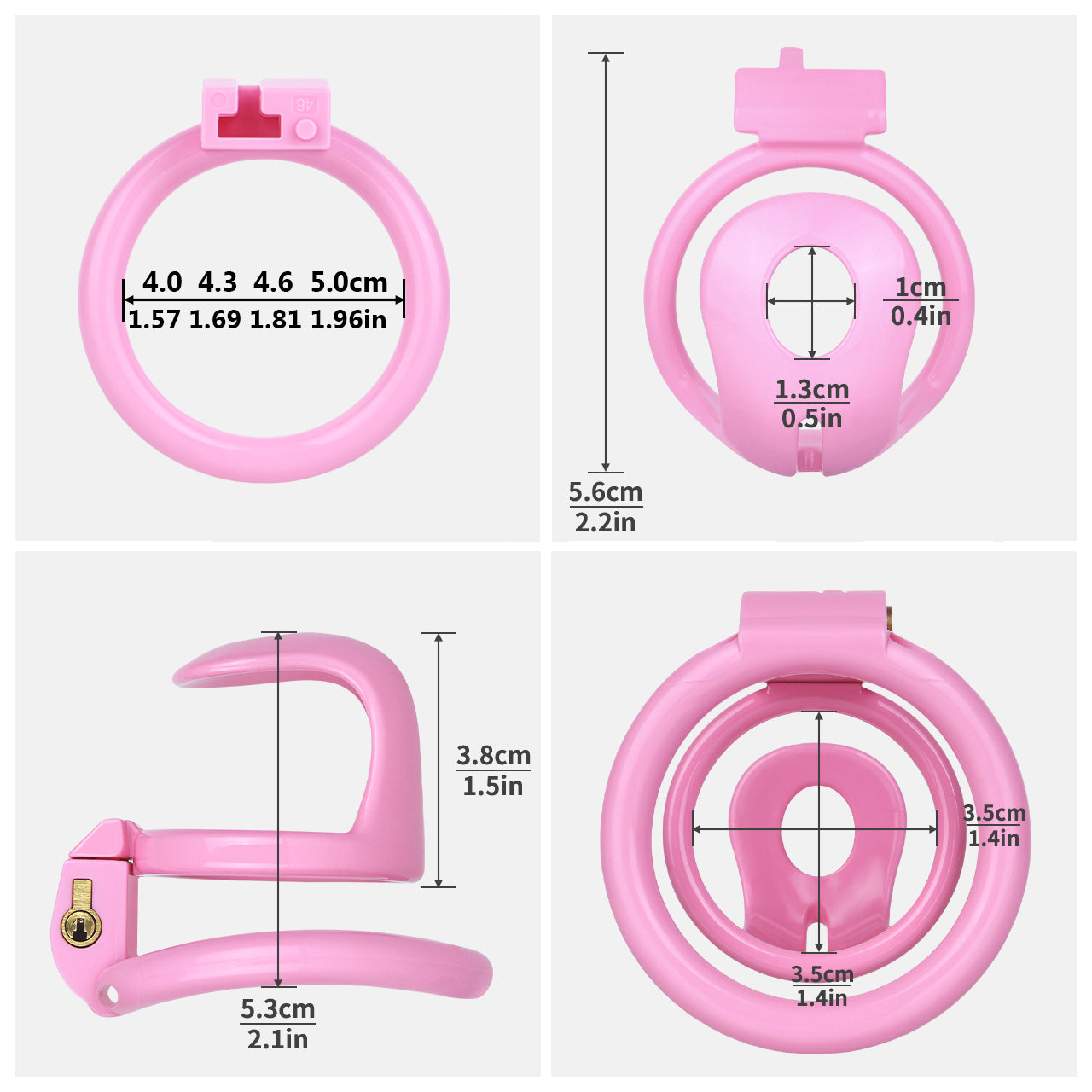 Edge Semi-Open Cock Cage | AS031