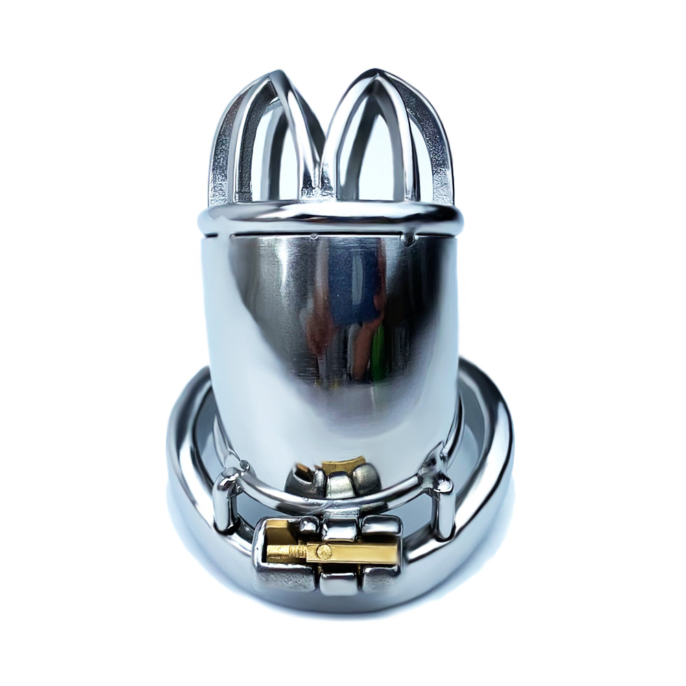 Male Chastity Cage Front Half-Moon Opening, F3095 - FRRK