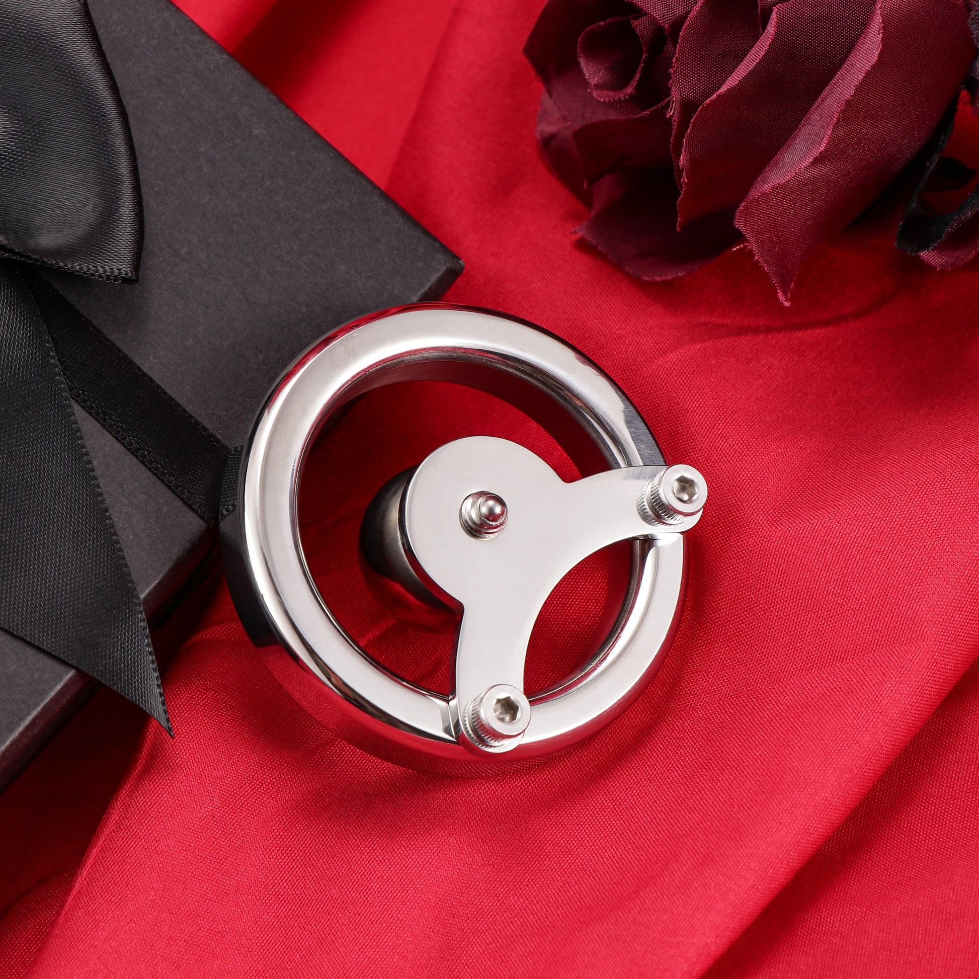 Inverted Negative Ball Flat Chastity Cage, F3164 - FRRK