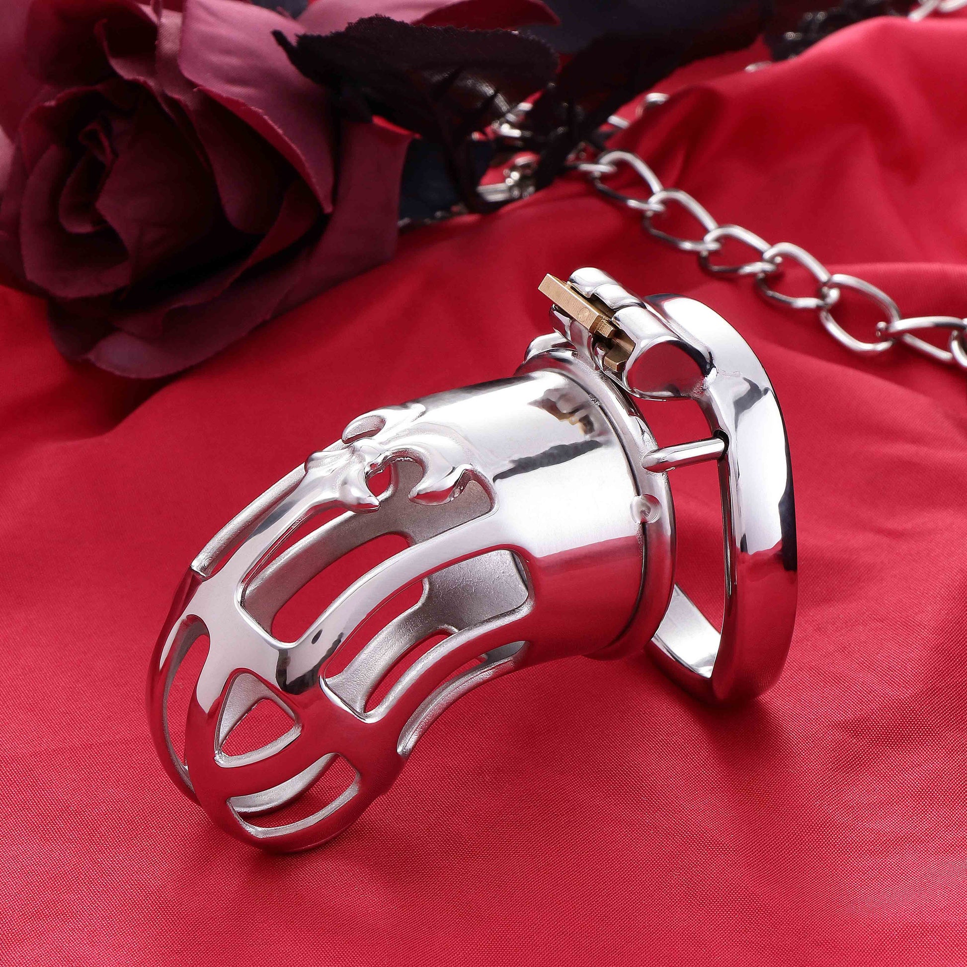 37mm Diameter Male Maxi Mamba Chastity Cage | F3086