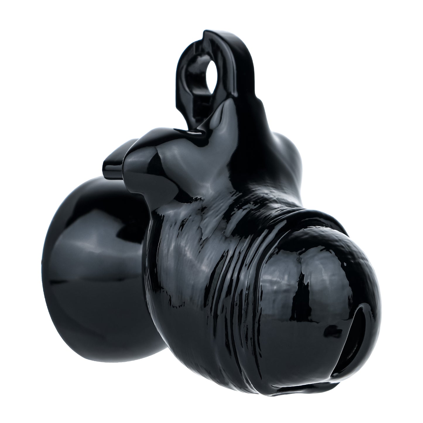 ABS Resin Realistic Dick Chastity Cage – Inverted Type AS036
