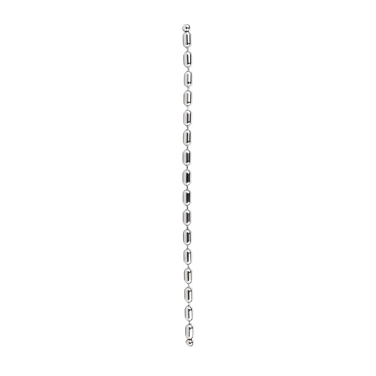 8mm Metal Soft Urethral Sounds Penis Plug with Chain - Capsule shaped | F3208A - FRRK
