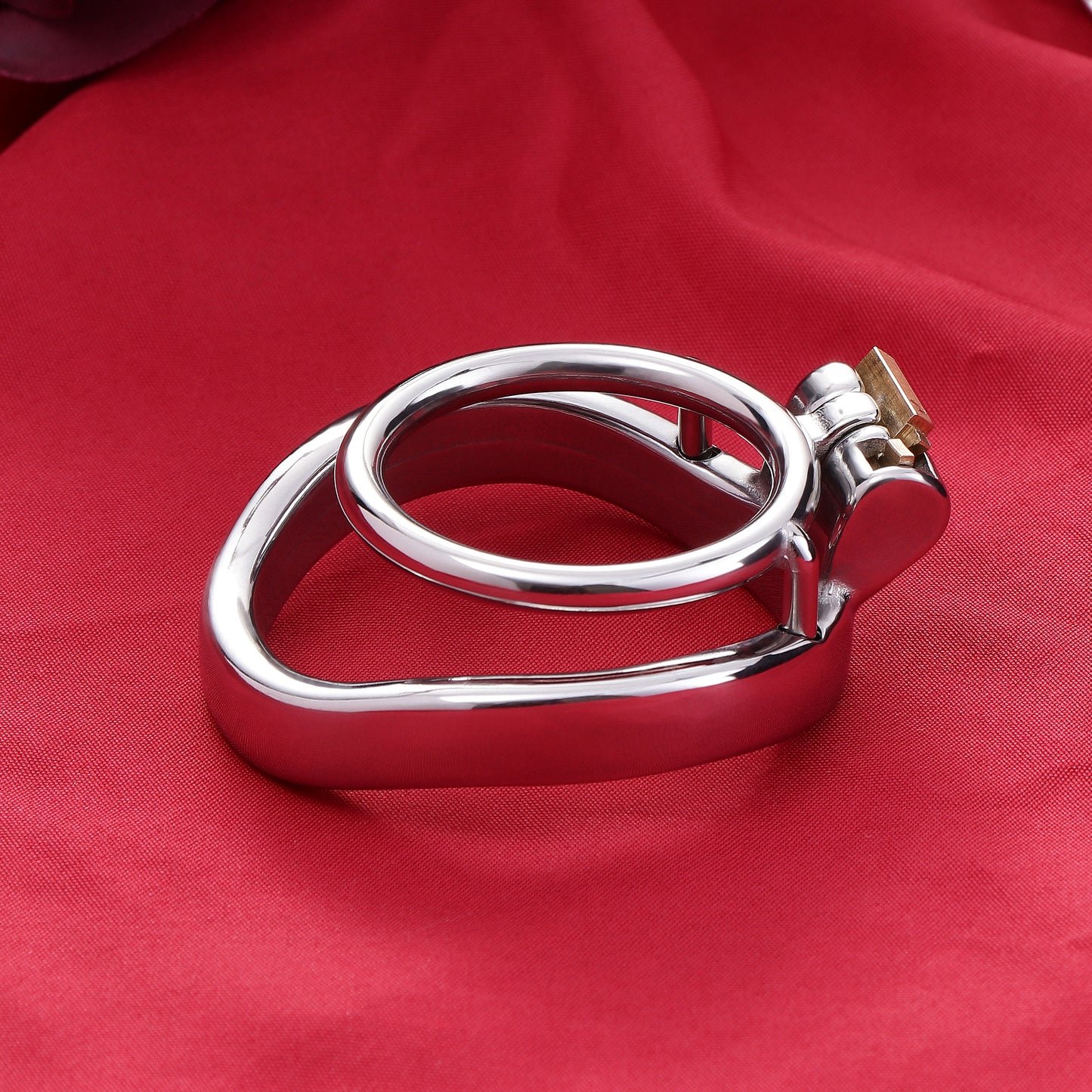 Dual Cock Ring Chastity Cage, F3121 - FRRK