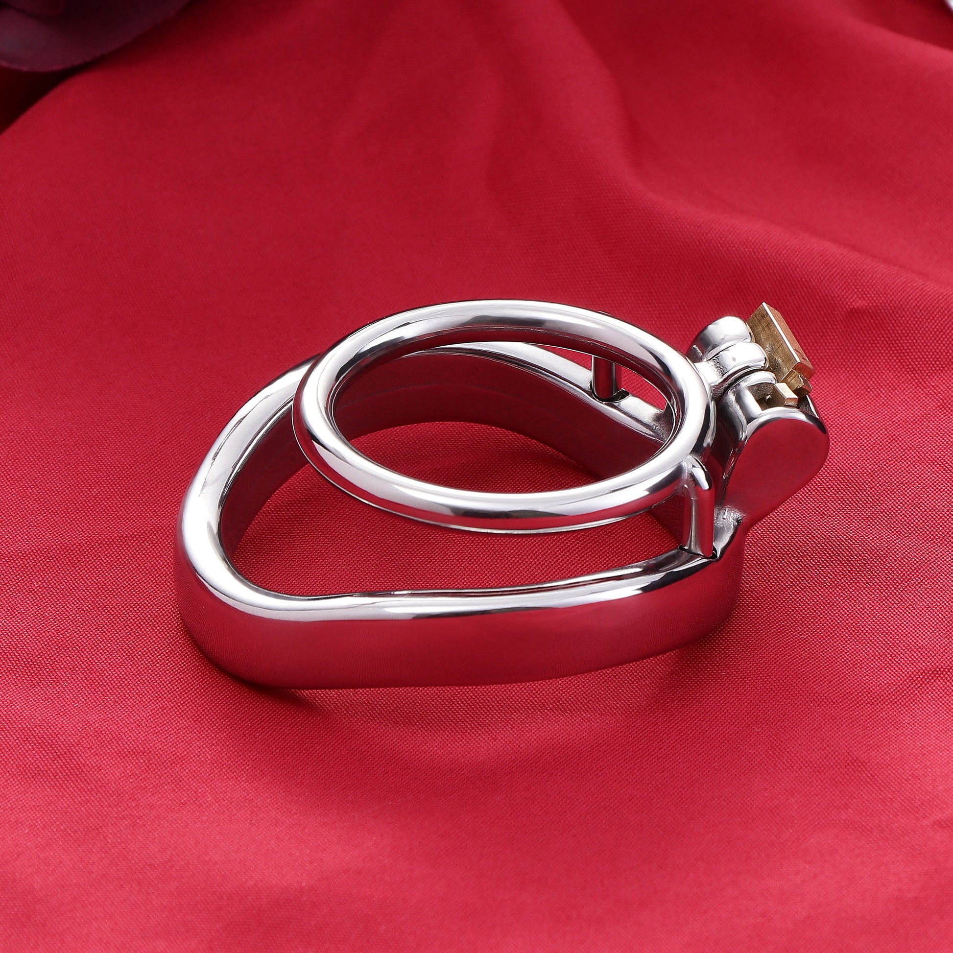 Dual Cock Ring Chastity Cage, F3121 - FRRK