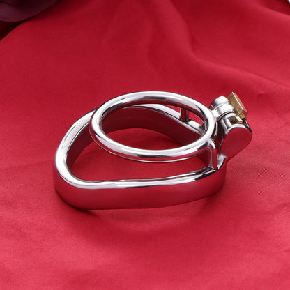 Dual Cock Ring Chastity Cage, F3121 - FRRK