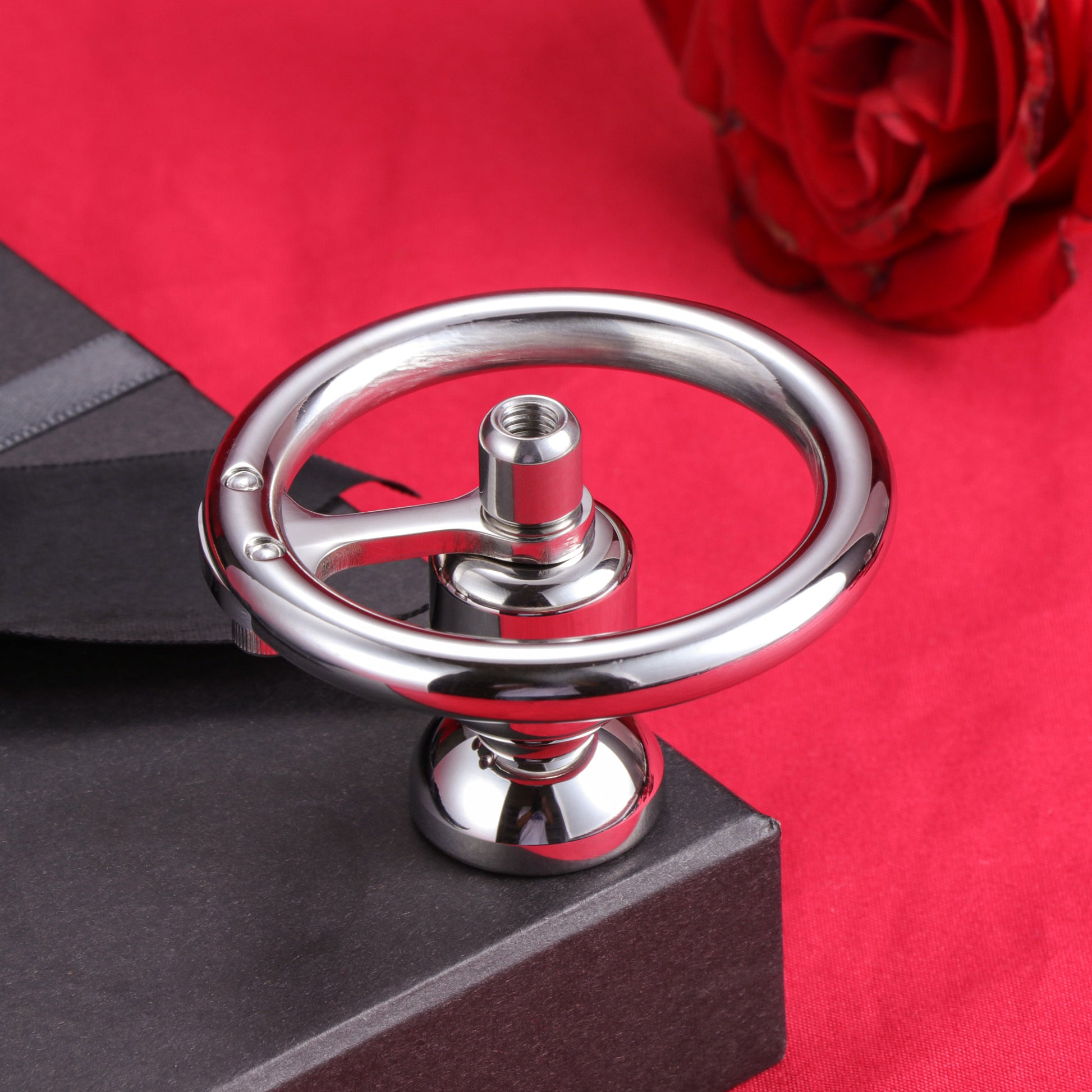 Flat Inverted Chastity Cage With Dildo, F3404 - FRRK