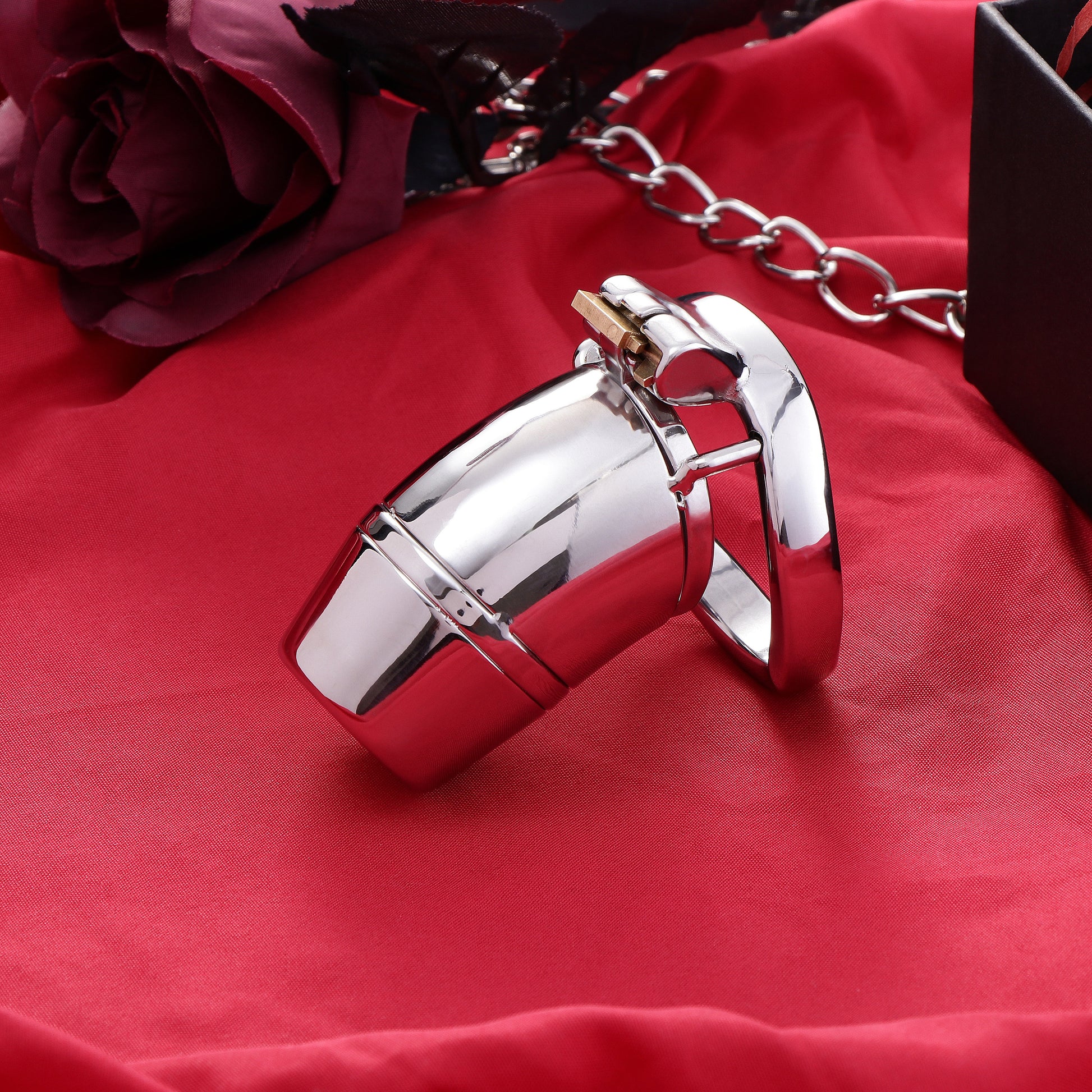 Full Closed Steel Chastity Cage, F3101 - FRRK