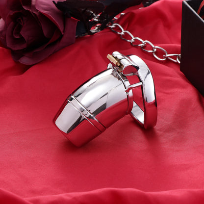 Full Closed Steel Chastity Cage, F3101 - FRRK