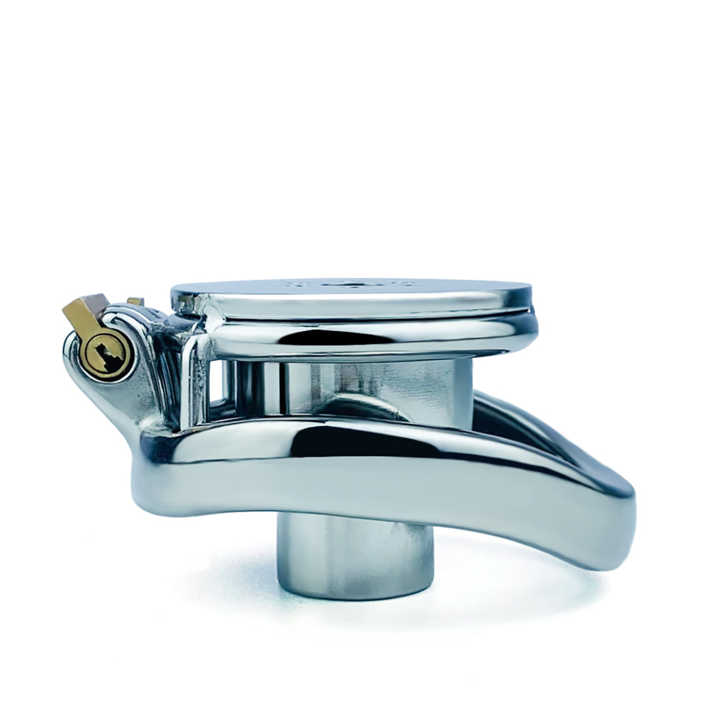 Inverted Double Cylinder Flat Chastity Cage, F3150 - FRRK