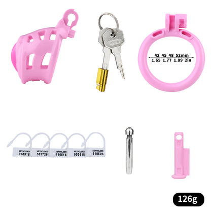 Sissy Feminization Chastity Cage
