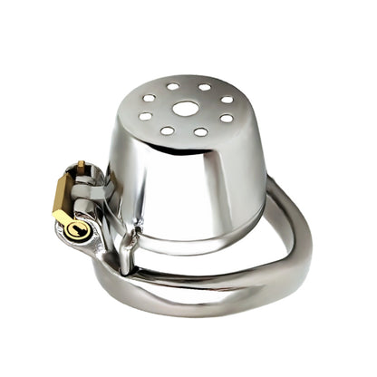 Male Lid Shower Belt Full Close Chastity Cage, F3080 - FRRK