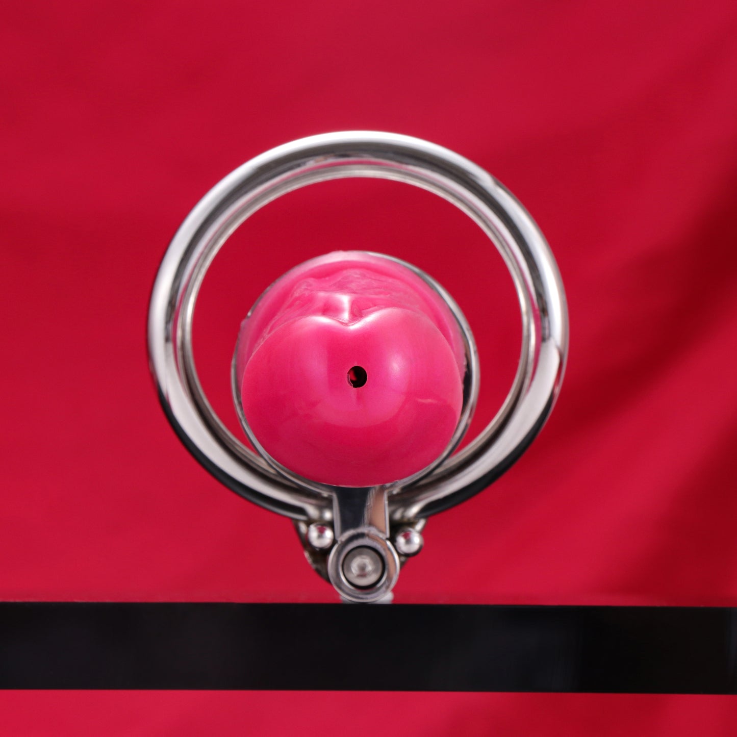 Inverted Chastity Cage With Dildo Allen Wrench Lock, F3401 - FRRK