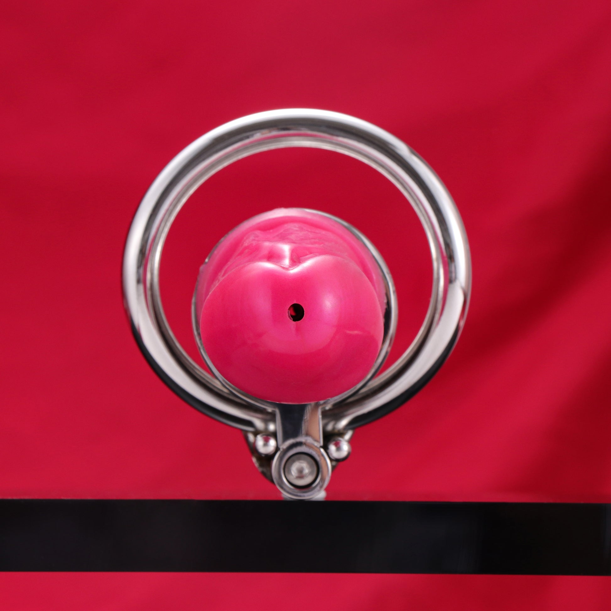 Inverted Chastity Cage With Dildo Allen Wrench Lock, F3401 - FRRK