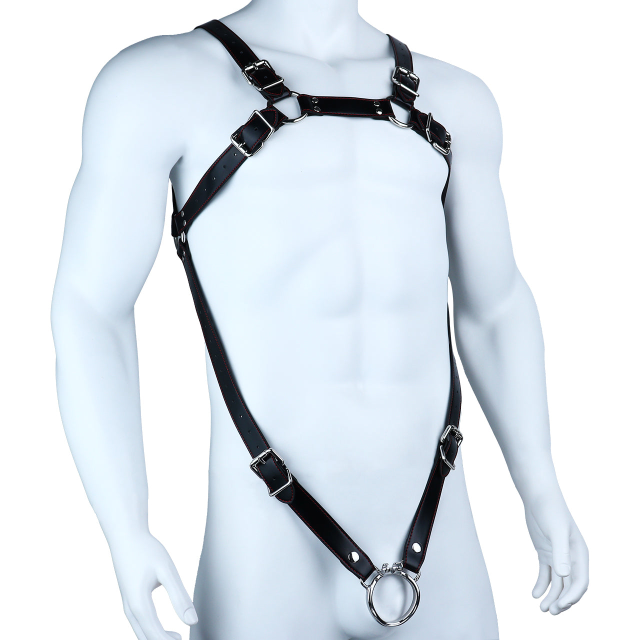 PU Leather Bondage Harness For Chastity Cage | PU11