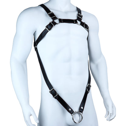 PU Leather Bondage Harness For Chastity Cage | PU11