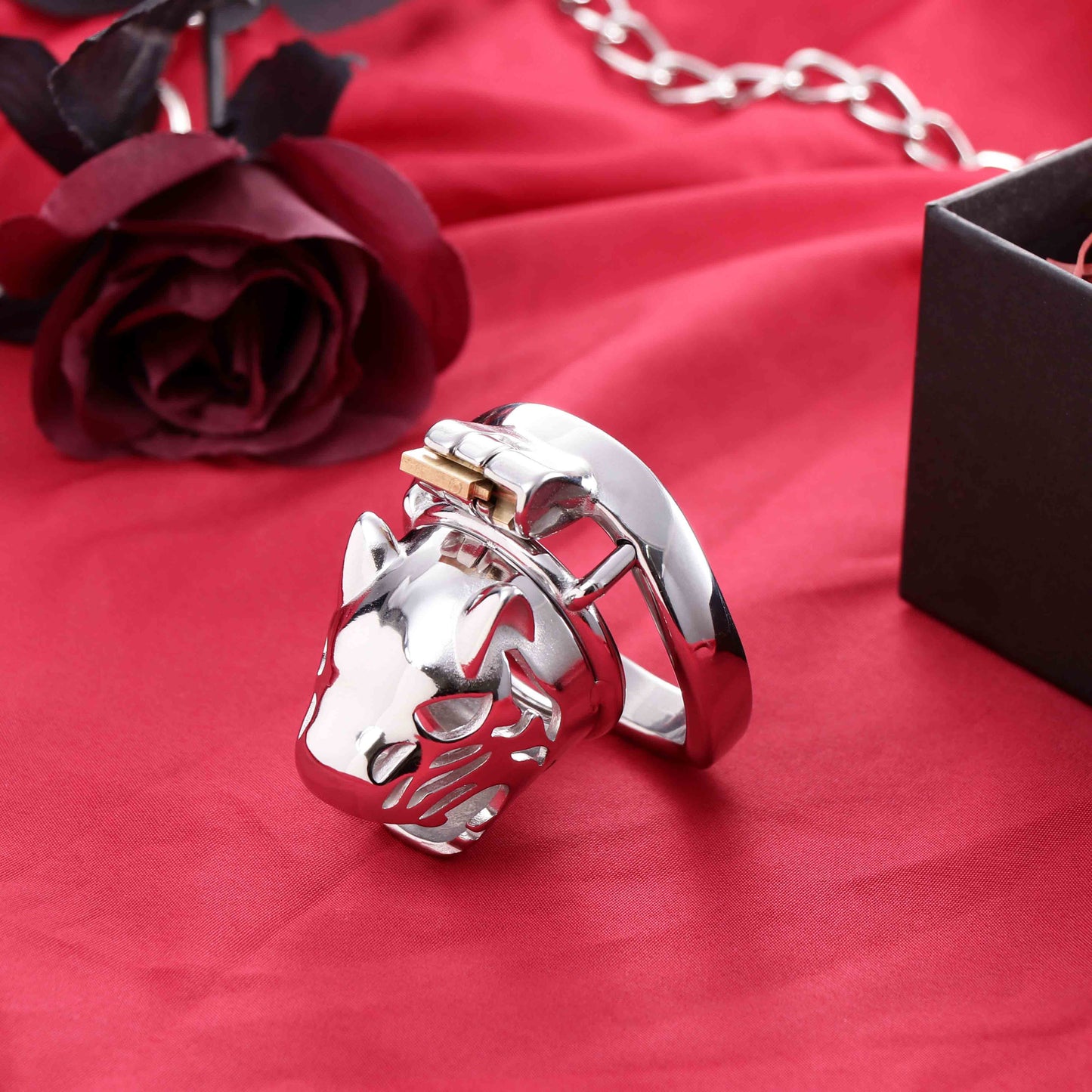 Small Cub Leopard Chastity Cage, F3036 - FRRK